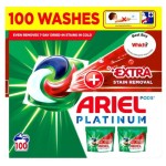 Pod Deterjen Platinum, 100 kali cuci, 2320g + Penghilang Noda Ekstra